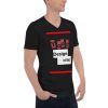 Male-x-v-neck-tee-black-right-front-