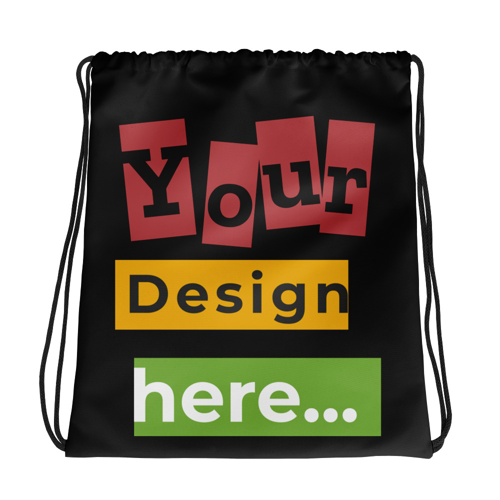 Polyester Customisable Drawstring bag
